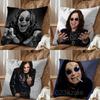 Black Changes Ozzy Pillow Case Sofa Living Room Bedroom Headboard Backrest Cushion Square Cushion Nap Time