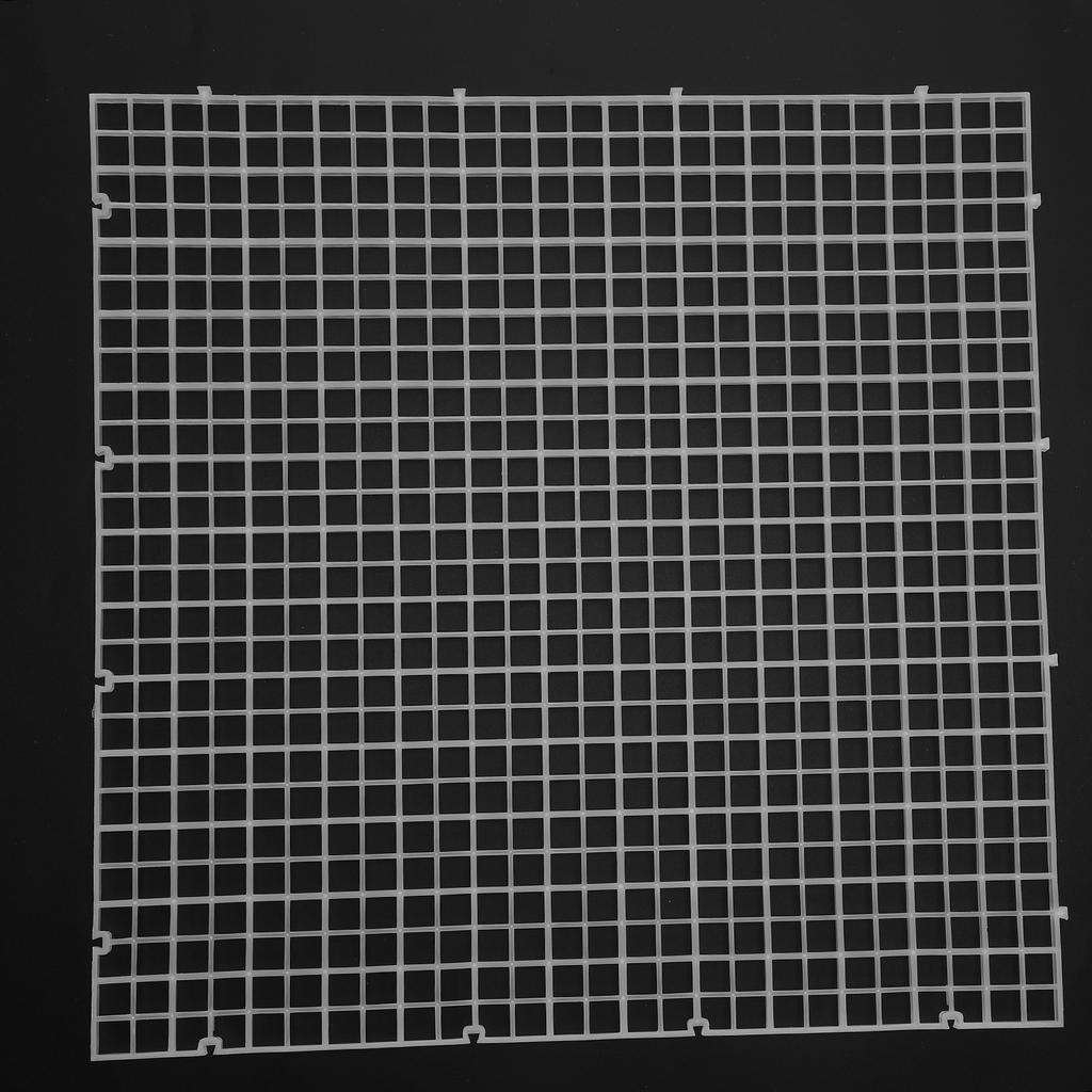 6Pcs Aquarium Fish   Isolation Bottom Filter Grid Plate Dividers Crate Cutting Splicing