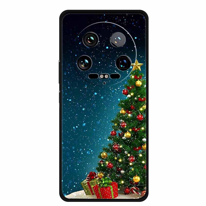 Christmas Phone Case For Xiaomi 14 Ultra Pro Case Soft Silicone Luxury Deer Cover for Xiaomi 13 Ultra Pro Back Coque Cases 14pro