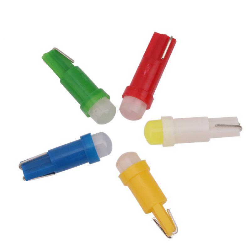 T5 LED Universal 12V Instrument Indicator Light - 1SMD 3D Astigmatism