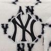 MLB Monogram Plush Combo Bag, Camera Bag, Shoulder Bag, Crossbody Bag Regular Unisex Cream White 3ACRM1026-50CRD