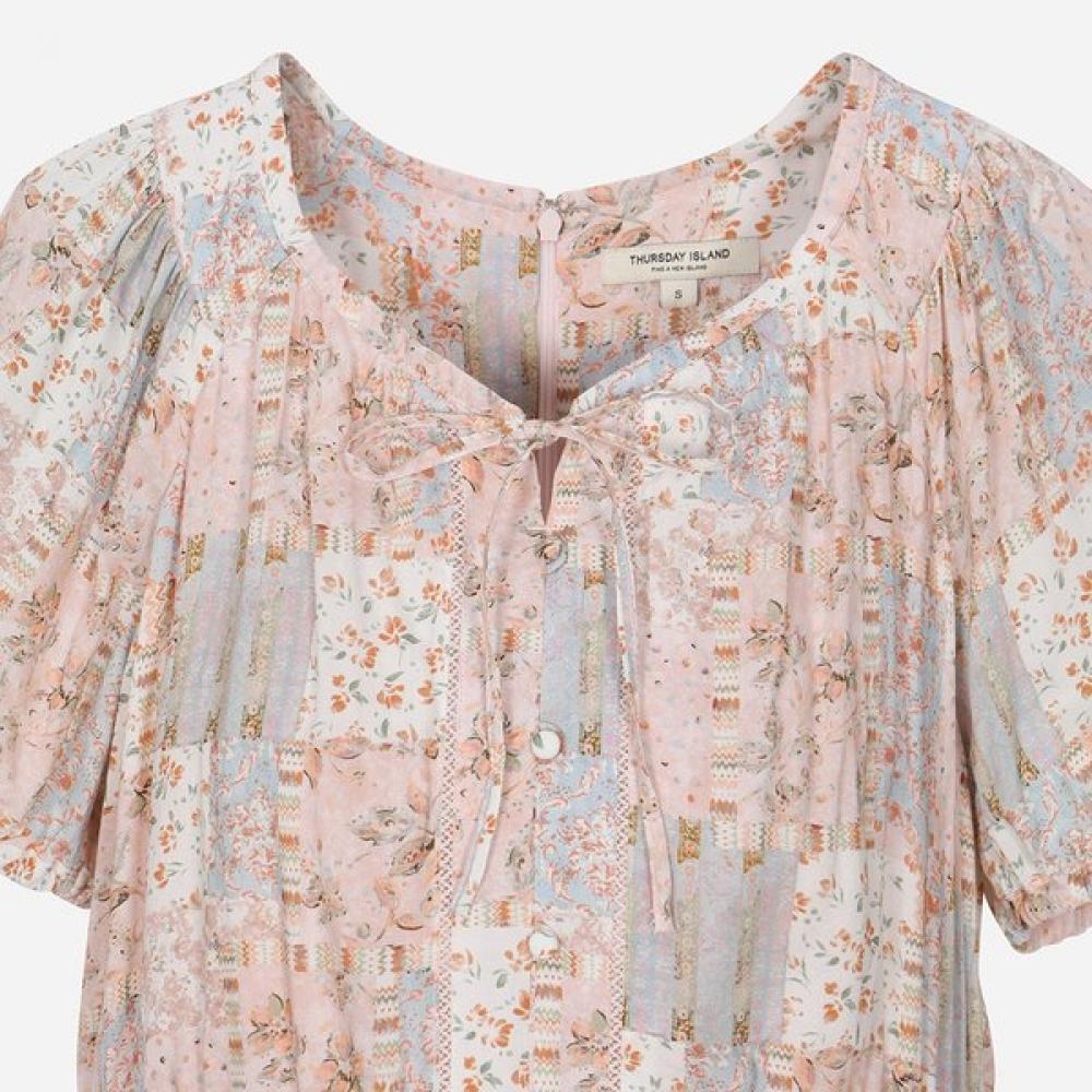 Thursday Island Women Ethnic Pattern Dress T264mop270w