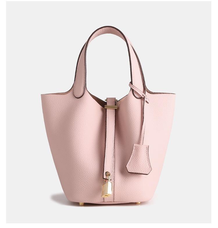 Leder-Togo-Tasche aus hochwertigem Rindsleder, neuwertiger Gemüsekorb, Damen-Beuteltasche, elegante Damen-Pendlertasche
