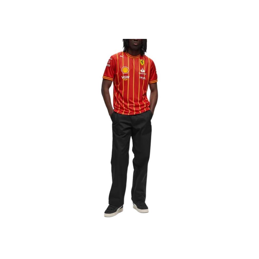 New PUMA Jersey De Fútbol Scuderia Ferrari Team Para Hombre 763608-01
