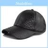 Trendy Cl740-4 Blue Croc Skin Baseball Cap Adjustable Sun Hat All Seasons