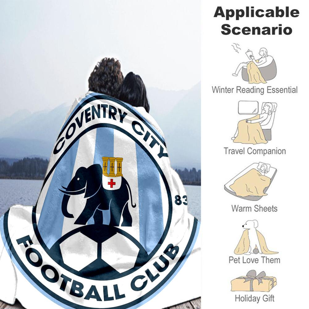 Coventry Citytowel Blanket, High quality Comfortable for All Seasons, Home Decor, Warmth and Comfort