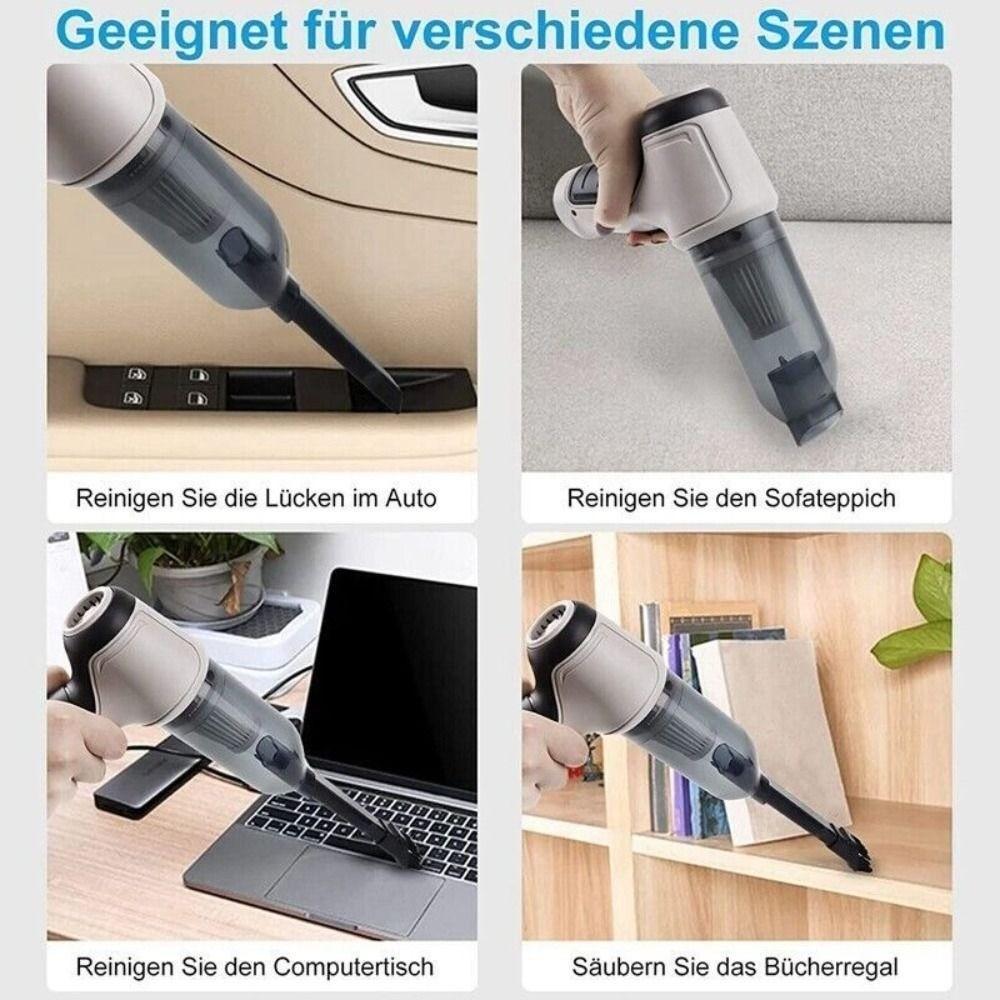 All in 1 Car Cordless Vacuum Cleaner Power Air Dust Collector Portable Car Dust Blower  Car
