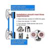Shower Door Rollers, 4pcs 25mm Sliding Shower Doors Wheels Replacement Roller Runner Wheel 2 Top & 2 Bottom Chrome Plated Door Roller