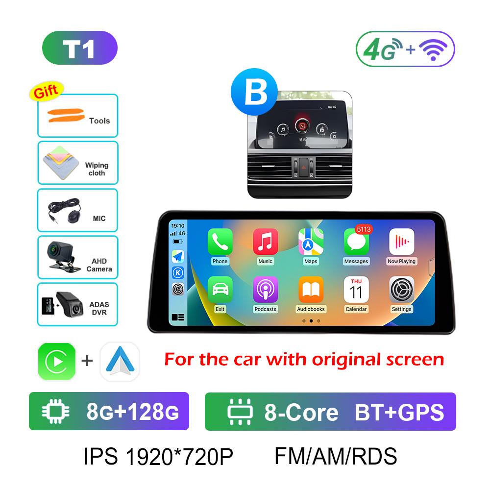 Wireless Carplay Android OS for Mazda CX4 2016 2017 2018 2019 - 2021 DSP Stereo Car Video Multimedia Radio Player Cooling Fan 4G