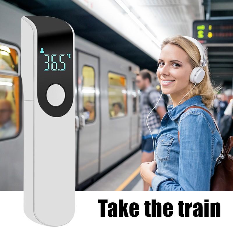 Digitales berührungsloses Infrarot-Stirnthermometer mit LCD-Display zur Messung der Körpertemperatur von Erwachsenen und Kindern
