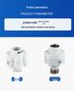 Universal Copper Electric Water Heater Anti-Leakage Device with Isolation Wall and Copper Head