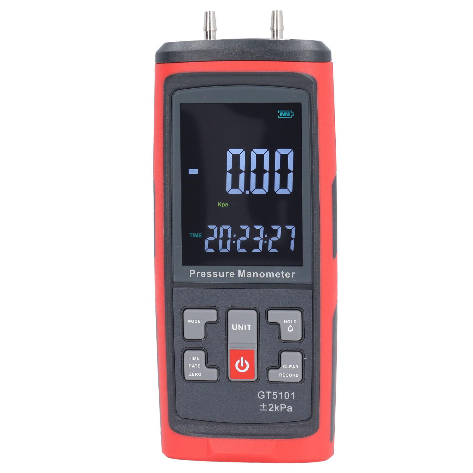 

+ 2KPa Differential Pressure Gauge High Accuracy Digital Pressure Manometer for Metallurgy Electric Power Nuclear Power