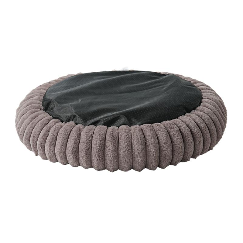 Soft Plush Pet Bed for Dogs Cats Warm Round Donut Bed Cozy Puppy Sleeping Cushion Washable Cat House Small Medium Pets