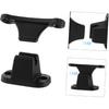 2pcs RV Door Holder Black T-Shaped Nylon Retainer Kit Camper Door Latch Stop Catch for RV Motorhome Trailer Easy Installation Accessories