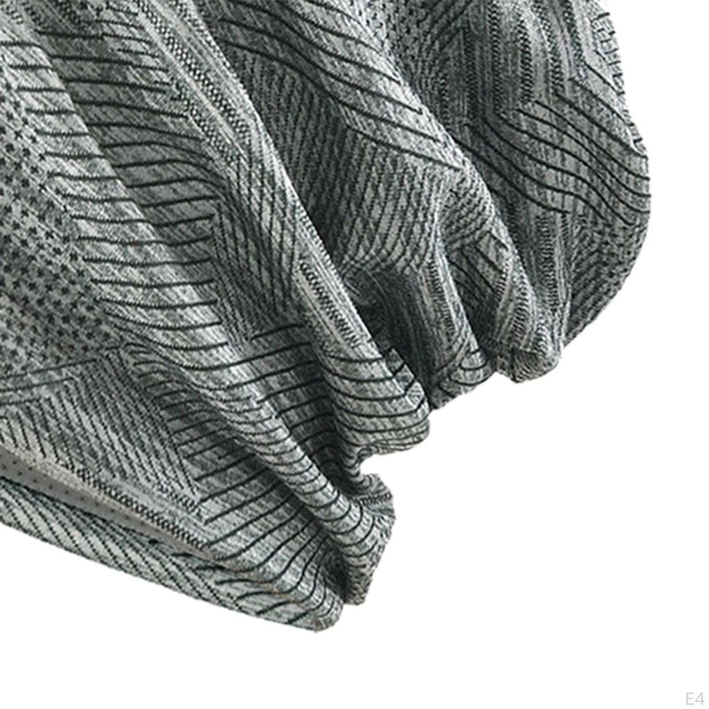 Breathable Beanie Hat, Comfortable Lightweight Wrap Head Scarf, Soft Unisex Bonnet Headgear for
