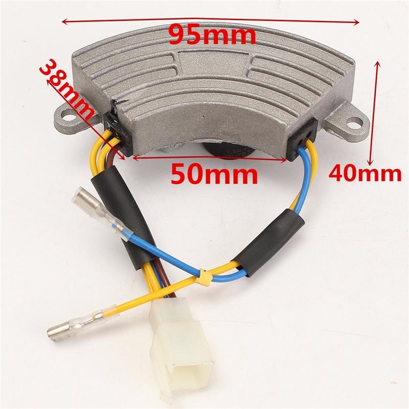 Regulador de Voltaje 220uF 3500 Vatios Generador 6 Cables