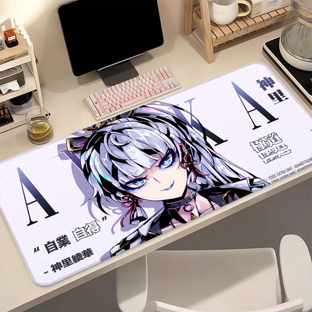 Mouse Pad Office Gaming Laptop Desk HD Mat Anime Cute Girl Mousepad PC Kawaii Gamer Mouse Mat Computer Accessories Keyboard Pad