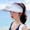 With Fan Fan Sun Hat Wide Brim Beach Hat Portable Visors  Men Women