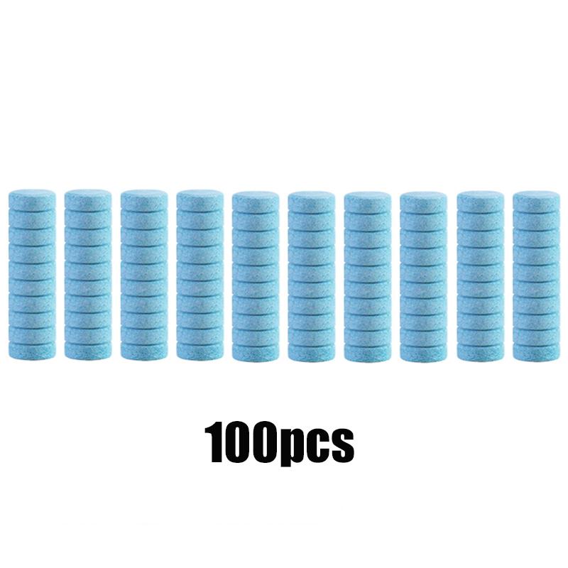 Car Windshield Cleaning Pills Glass Solid Cleaner Effervescent Tablets Car Windscreen Wiper Washer Pills Wash Pads Accessories