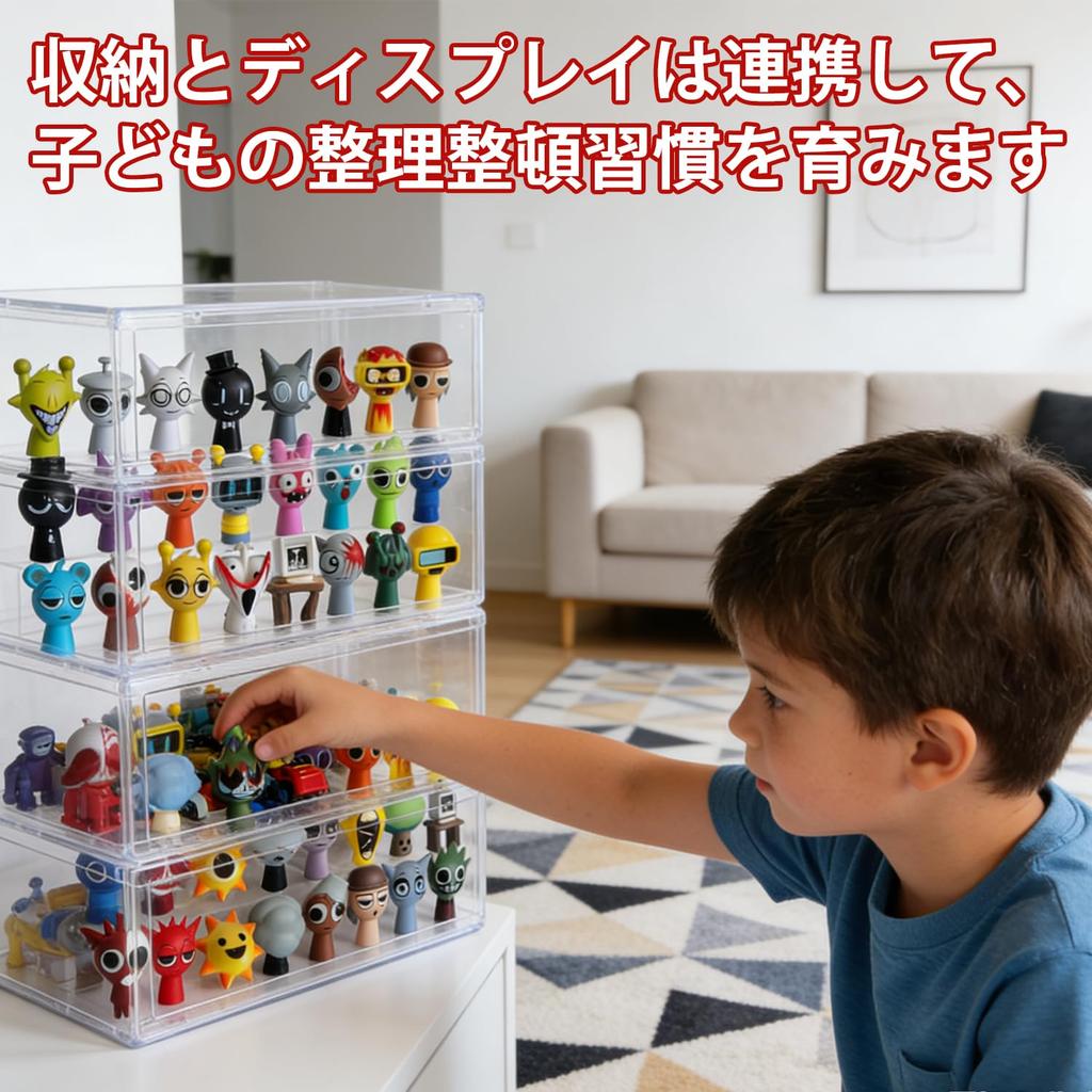 Spranky Figuren, Mini-Puppen, Spielzeug, 3-5 cm groß, PVC, Vorgefärbt, Charakter-Sammlung, Singing Monster Sammelpuppen, Geburtstagsgeschenke (48er-Set)