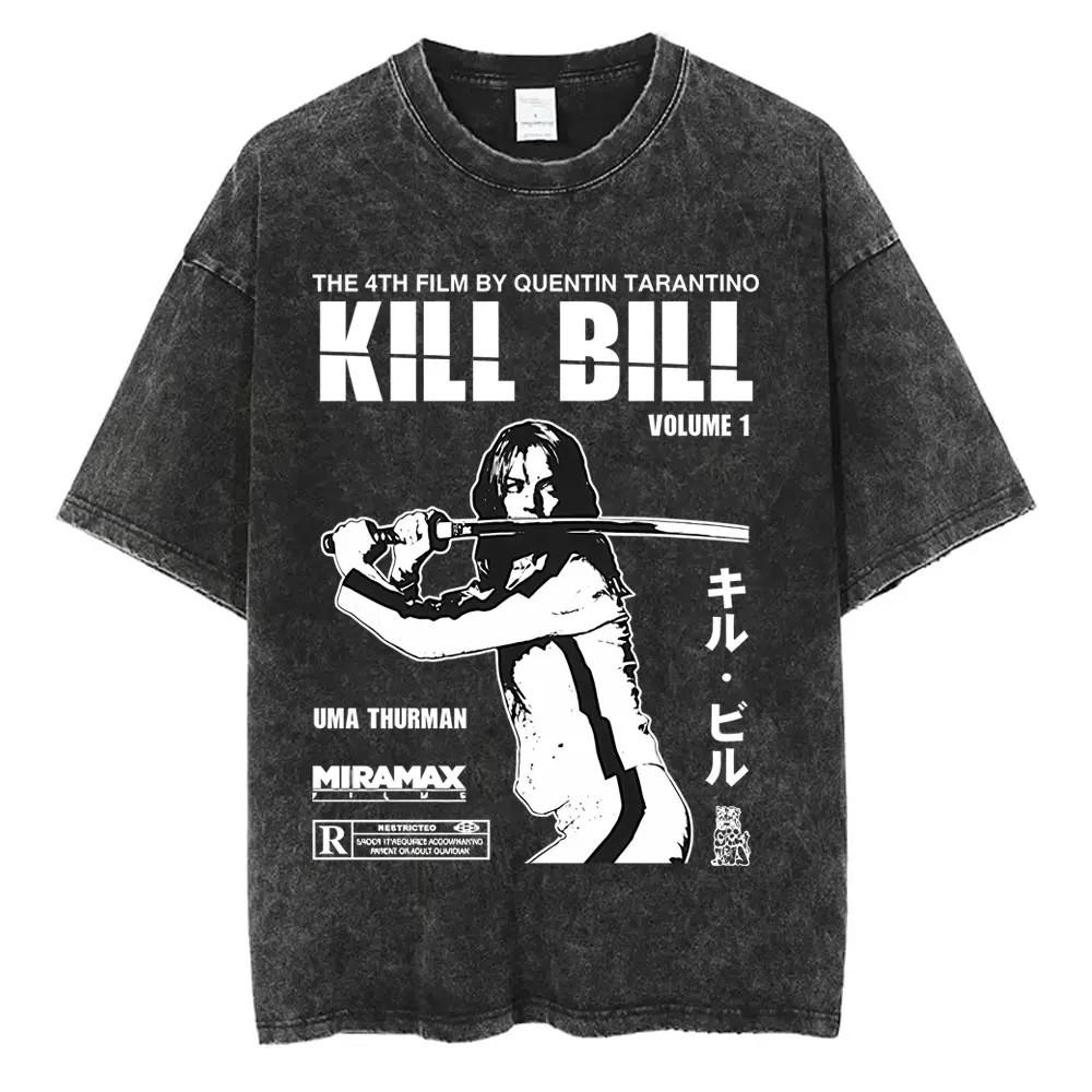 Kill Bill T-Shirt Grafikdruck Unisex Baumwolle Actionfilm Quentin Tarantino T-Shirt