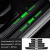 Luminous Car Door Sill Scuff Plate Threshold Protective Decals For Volkswagen VW GOLF MK8 Emblem Rear Trunk Bumper Guard Strips
