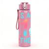 1PC It Is My 11th Birthday Color Print 750ml Color Plastic Sports Water Bottle Leakproof Flip Straw Lid Suitable for Sports Office Home Use