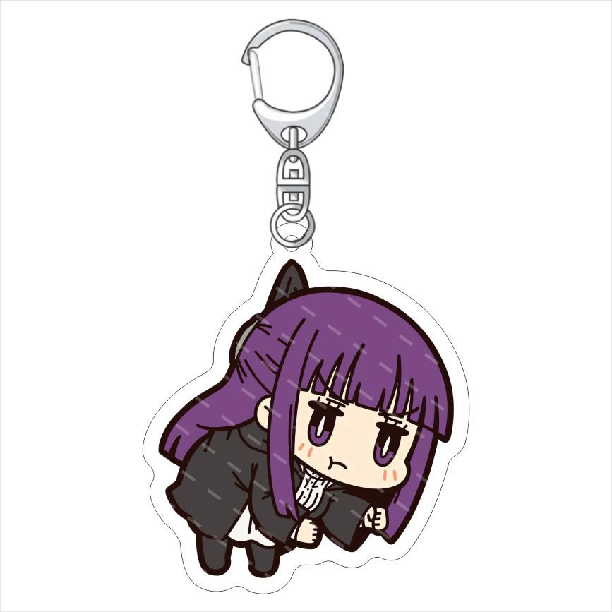 

Cute Anime Frieren Beyond Journey s End Sein Frieren Fern Stark Aura Acrylic Keychain Peripherals Backpack Pendant Gift 6CM 6 cm