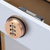 1 Set Digital Password Lock Thickened 3-digit Design Zinc Alloy Mailbox Drawer Security Number Code Lock Daily Use