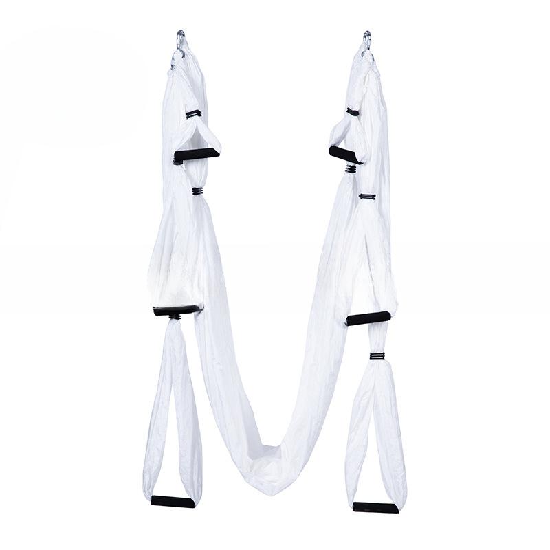Aerial Yoga Hammock 6-grepps Yoga Studio Inverted Fitness Hammock Icke-elastisk Yoga Hammock