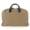 Edit 42 Tote Bag Business Bag Hand Bag Leather/Canvas Beige/Dark Brown