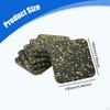 6 Anti-vibration Running Mats, Rubber Pads for Exercise Equipment, Static Pads.