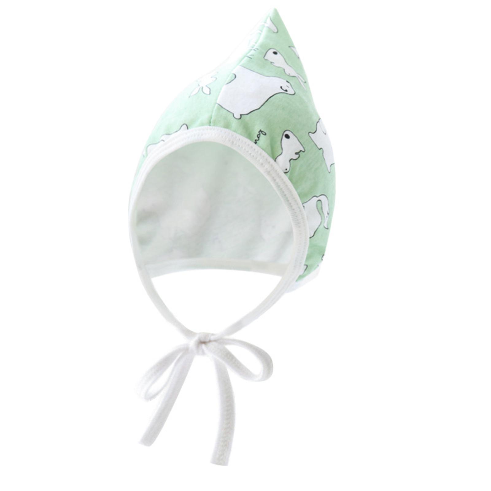 

Шапочка-ушанка для младенцев с завязкой под подбородком, детская шапочка из хлопка и дышащего материала, для новорожденных, ветрозащитная повязка на голову, чепчик 15