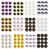 120 Pack Decorative Eid Mubarak Labels Ramadan Stickers Round for Art DIY Craft Journal Scrapbook Handbook Gift Package