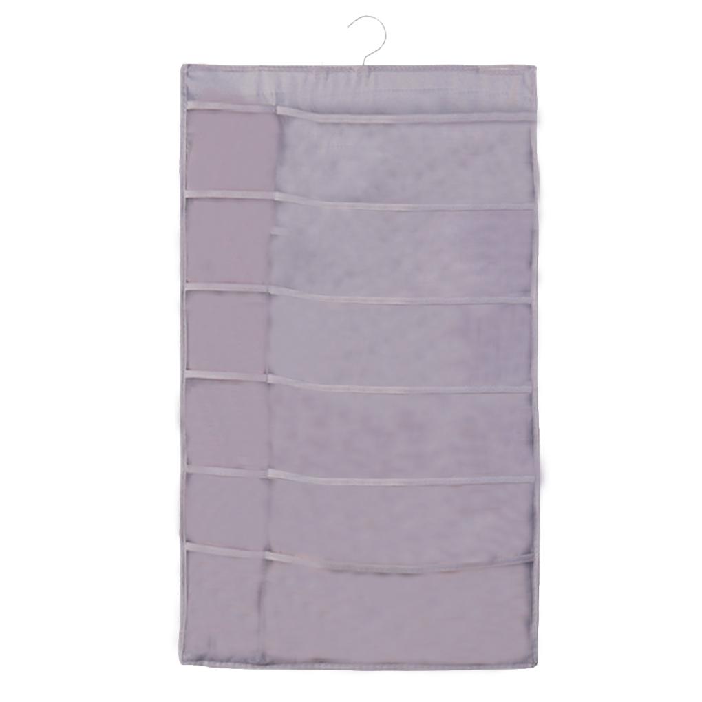 Hanging Closet Storage Bag 15 Panties Socks Storage Bag Pocket