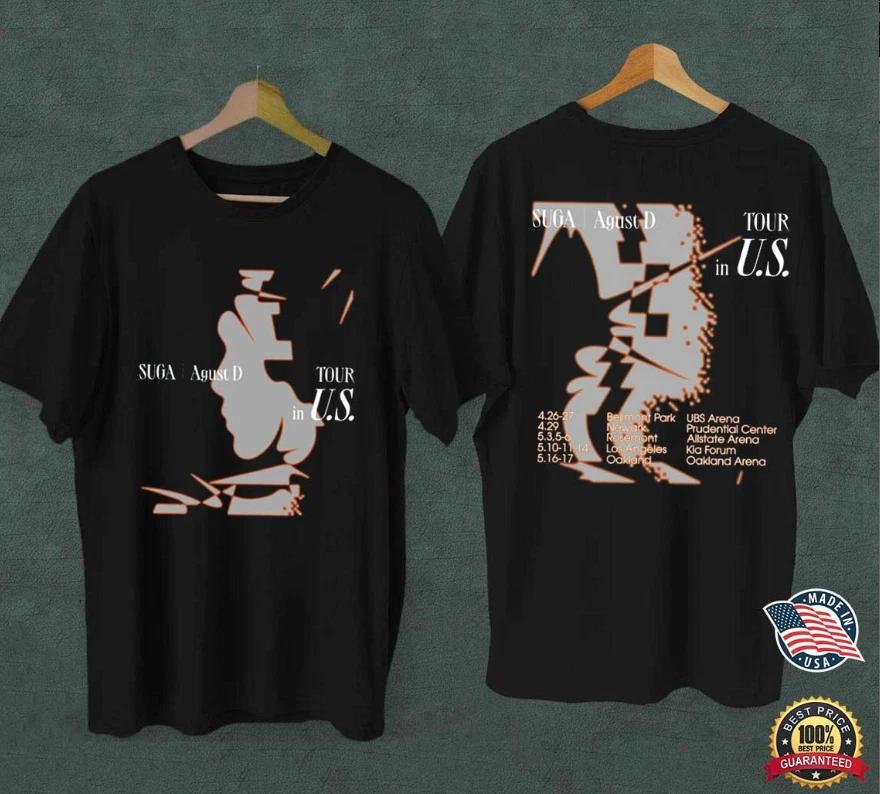 Suga Agust D World Tour BTS Daechwita T-Shirt XL