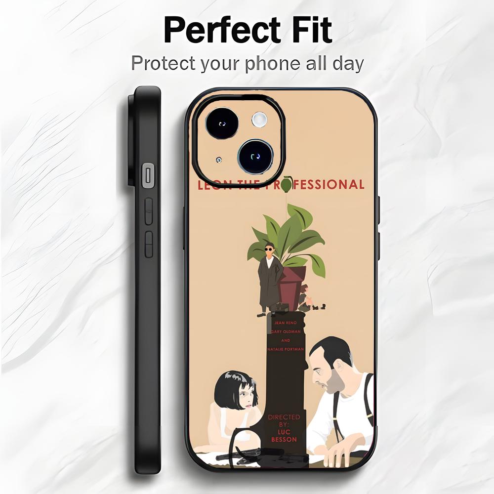 

Classic Emotional Movie L-Leon The Professional Phone Case Phone Case Soft Packaging Lightweight For iPhone17 16 15 14 13ProMax iphone17air