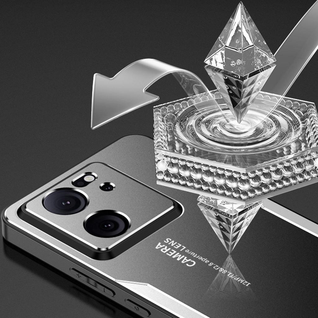 For Xiaomi Redmi K60 Ultra Phone Case Drop-proof Metal+TPU+PC