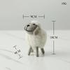 Cute Animal Ornament Office Decoration Mini Sheep Figurines Miniatures Crafts Kawaii Desktop Decor Accessories Home Decor