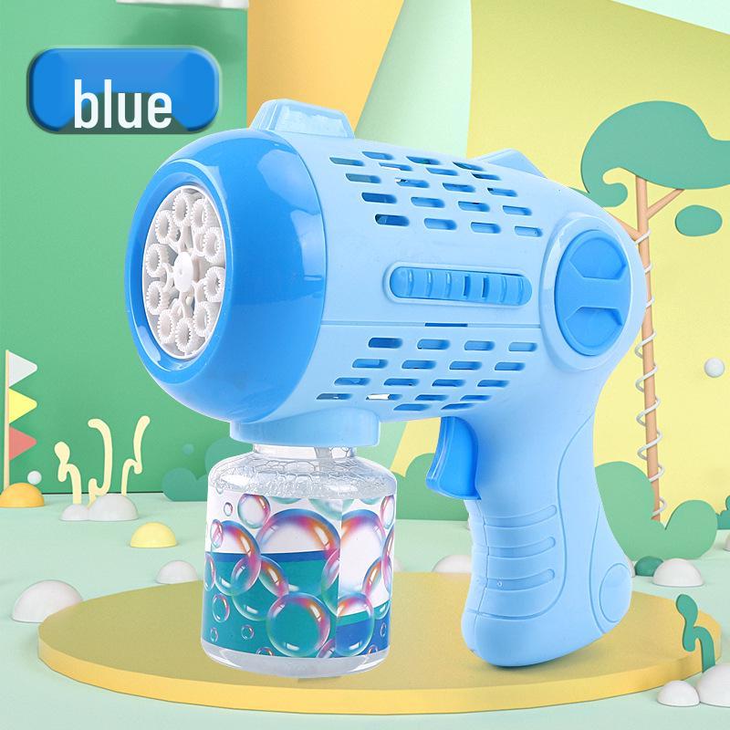 Automatic Bear Bubble Machine Toy with Lights for Kids – Summer Outdoor Fun