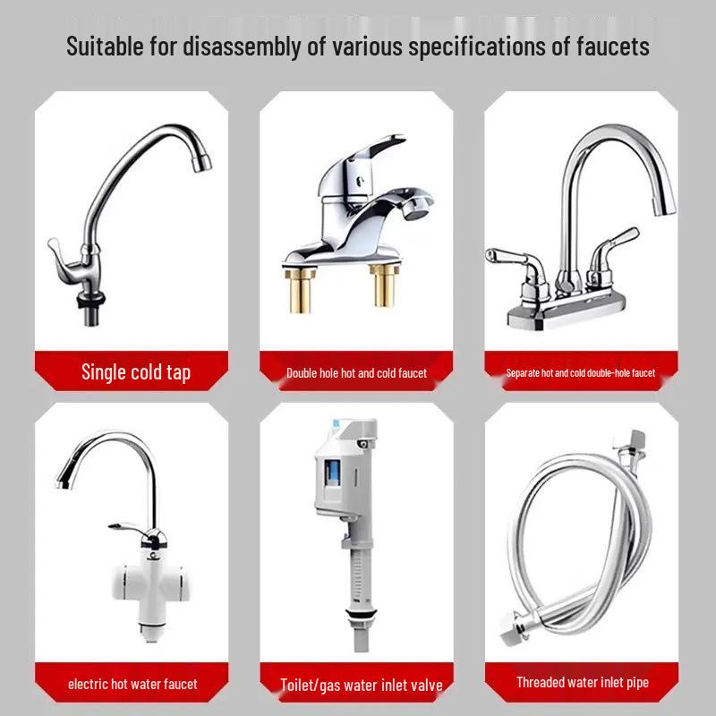 Ultra-Thin Hexagonal Bathroom Faucet Wrench Tool