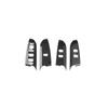 For Kia EV5 2024 2025 Car Tuning Carbon Fiber Window Button Cover Trim Car Interior Accessories LHD