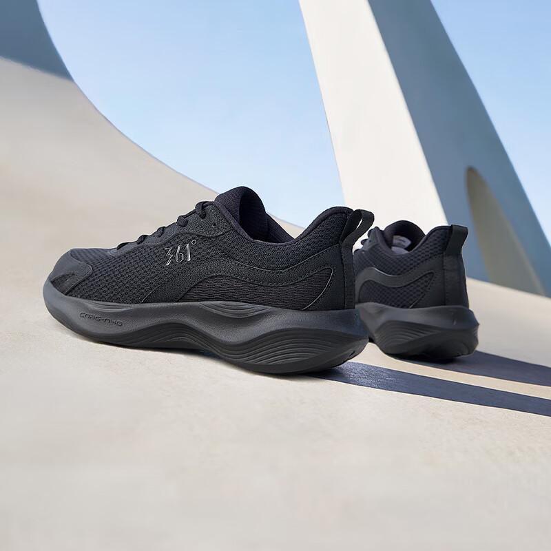 361° Men's Breathable Soft Elastic Thick Sole Shock Absorption Casual Running Shoes
