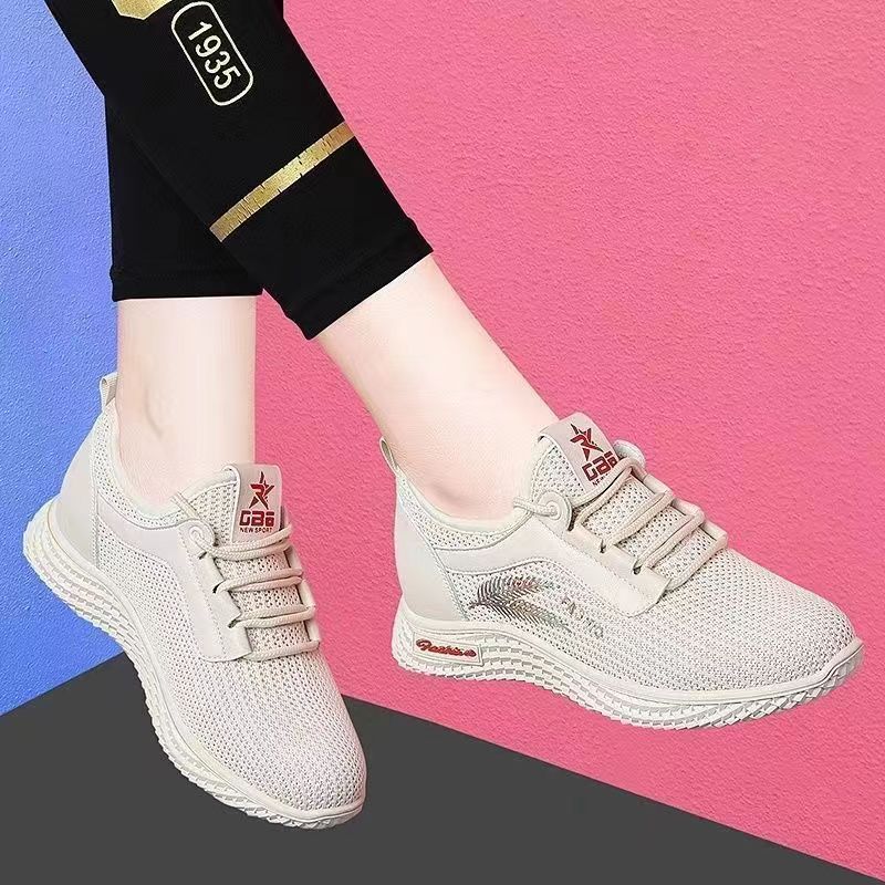 Basket Femme New Arrival Women's Vulcanize Shoes Lightweight Walking Shoes Breathable Tennis Shoes for Sport Gym Workout