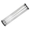Water Cooling Reservoir 210mm 8.3in Length Acrylic Plastic Material 3 Holes G1 4in Thread Low Noise PC Cooling Tank