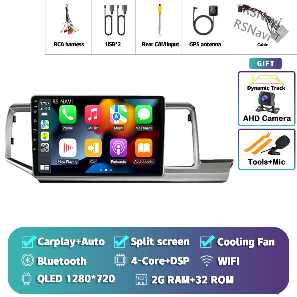 

Автомагнитола Android 14 Для HONDA STEPWGN 2009 - 2015 Мультимедийный плеер Видео Стерео плеер IPS Навигация GPS Монитор QLED Экран