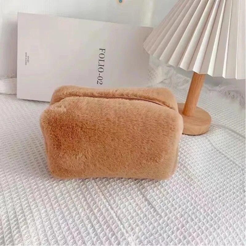 1pc Plush Make-up Bag, Maka, Dragon, Sweet, Big-box, Good-looking Bag