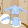 1:6 Scale Action Figure Clothes Dress Up Mini Long Sleeve Casual Men Doll Costume Accessories