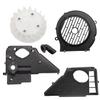 Minho Air Director Cooling Fan Cover Assembly In PP Material Replacement for GY6 125cc 150cc ATV Go Kart Moped Scooter, Old Style