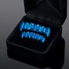 Anti Slip Teeth Grillz Top Bottom Set Glossy Finish Teeth Jewelry Fashion Teeth Grillz Caps  Events
